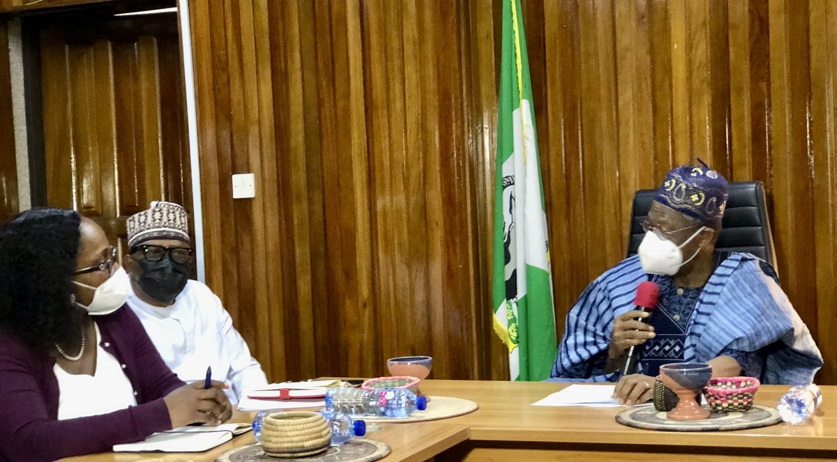 The US Deputy Assistant Secretary of State for African Affairs,@AkunnaCook on a Courtesy Visit to HM...