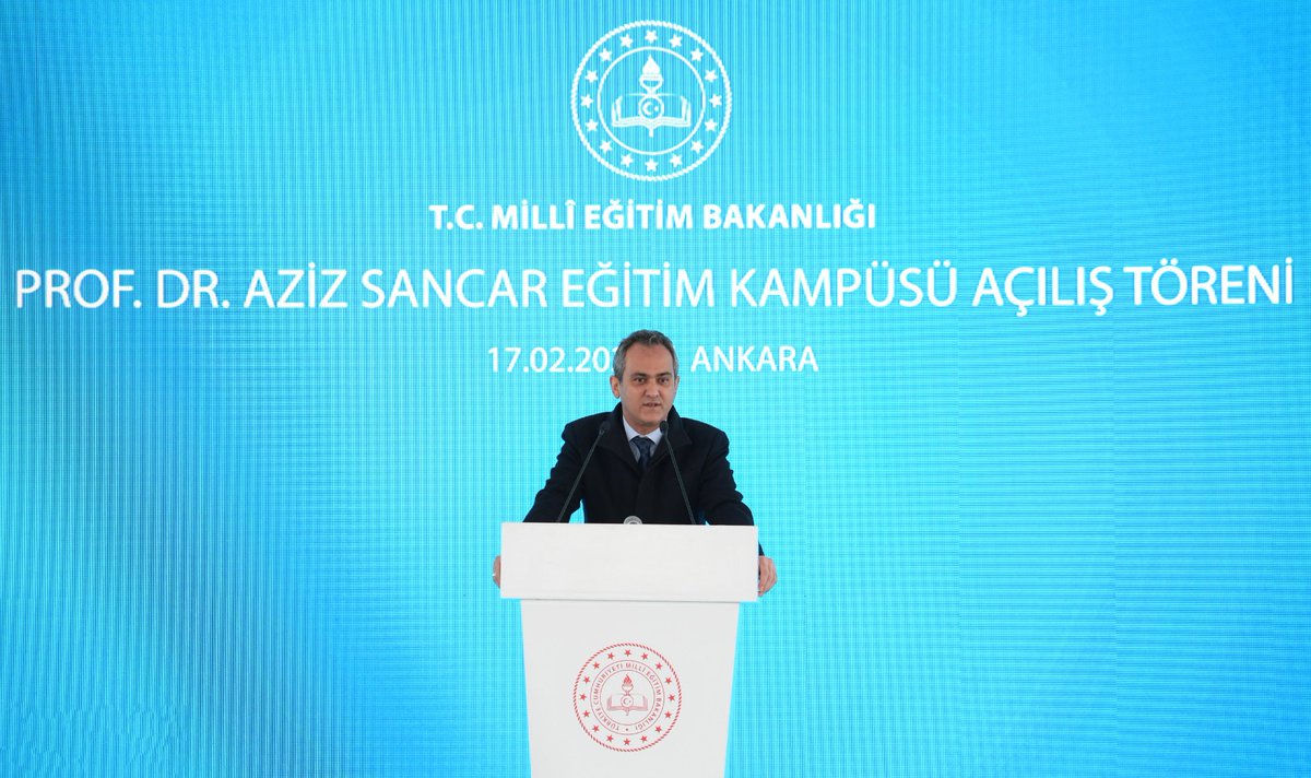 tcmeb's tweet photo. Bakan Özer, Prof. Dr. Aziz Sancar Eğitim Kampüsü Açılış Töreni'nde Konuştu

"Dünyanın daha barışçıl bir yere dönüşmesi için eğitime yatırım yaptıkça, başarı farkını azalttıkça daha müreffeh, bölgesinde lider, dünyada sözü geçen bir ��lke olacağız."

👉https://t.co/pbQWKnxwJt https://t.co/Cg8gLxE9ba