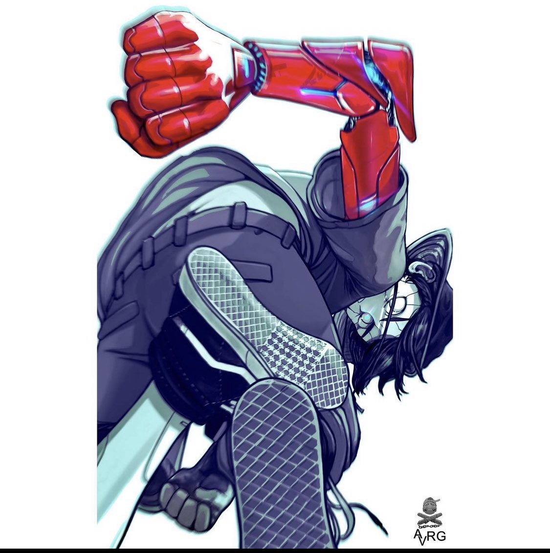 chinfongart's tweet photo. @AVRG_JONES made an awesome version of the Skater Gamg leader. Super awesome job 🔥

Also, GN https://t.co/7oooQLwhIg