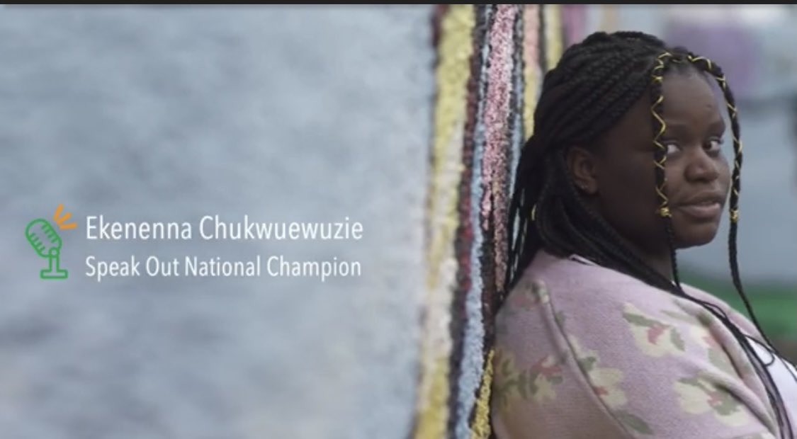An incredibly powerful speech from an inspirational young person. Proud to have Ekenenna as the National Champion. #inspirational #voiceofageneration #useyourvoice 

youtu.be/eT1wJ5qDM9w

<a href="/news2dayRTE/">RTÉ news2day</a> <a href="/AvrilHoare/">Avril Hoare</a> <a href="/Anne_MarieSmyth/">Anne-Marie Smyth</a> <a href="/moscannail/">Mícheál Ó Scannáil</a> <a href="/reemelhassany/">Reem El-Hassany (ريم)</a>