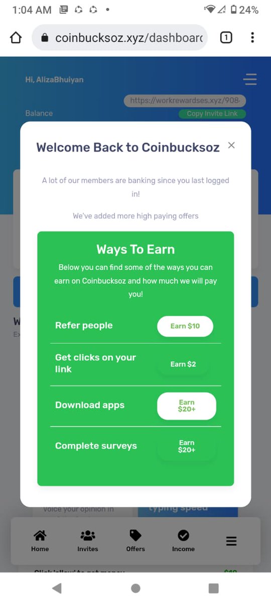 Mrerony's tweet photo. Hey all of my tweeter friends - I joined a network called Rapidworkerskv and earned $25.00! You get paid for testing out new free apps and posting on social media. Sign up with my link for an instant $25 signup bonus! https://t.co/i1iMsaLbcU https://t.co/WgVbCJYh28