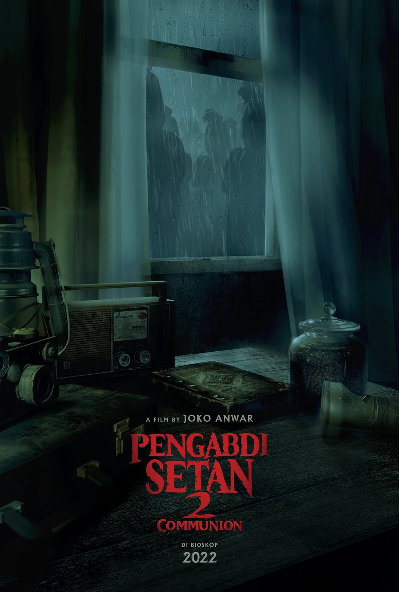 Teaser poster PENGABDI SETAN 2: COMMUNION.
Coba lihat lebih dekat. Kalian lihat apa aja?

#PengabdiSetan2