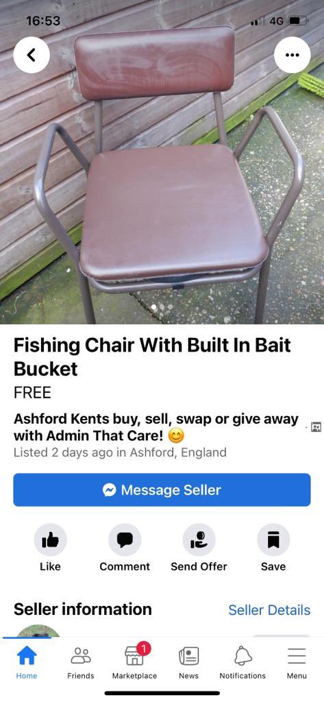 Sally Hall (@hallrshall5) on Twitter photo However interesting use of a commode has just come through 😳
‘Fishing chair with built in bait bucket…’
Really!!
<a href="/TherapiesEKHUFT/">EKHUFT Therapies</a> <a href="/AndreaR61700820/">Andrea Reid</a> <a href="/Fairclo1Siobhan/">Siobhan Fairclough</a> <a href="/janekent80/">Jane Kent</a> <a href="/HayleySmith1902/">Hayleysmith</a> However interesting use of a commode has just come through 😳
‘Fishing chair with built in bait bucket…’
Really!!
<a href="/TherapiesEKHUFT/">EKHUFT Therapies</a> <a href="/AndreaR61700820/">Andrea Reid</a> <a href="/Fairclo1Siobhan/">Siobhan Fairclough</a> <a href="/janekent80/">Jane Kent</a> <a href="/HayleySmith1902/">Hayleysmith</a>