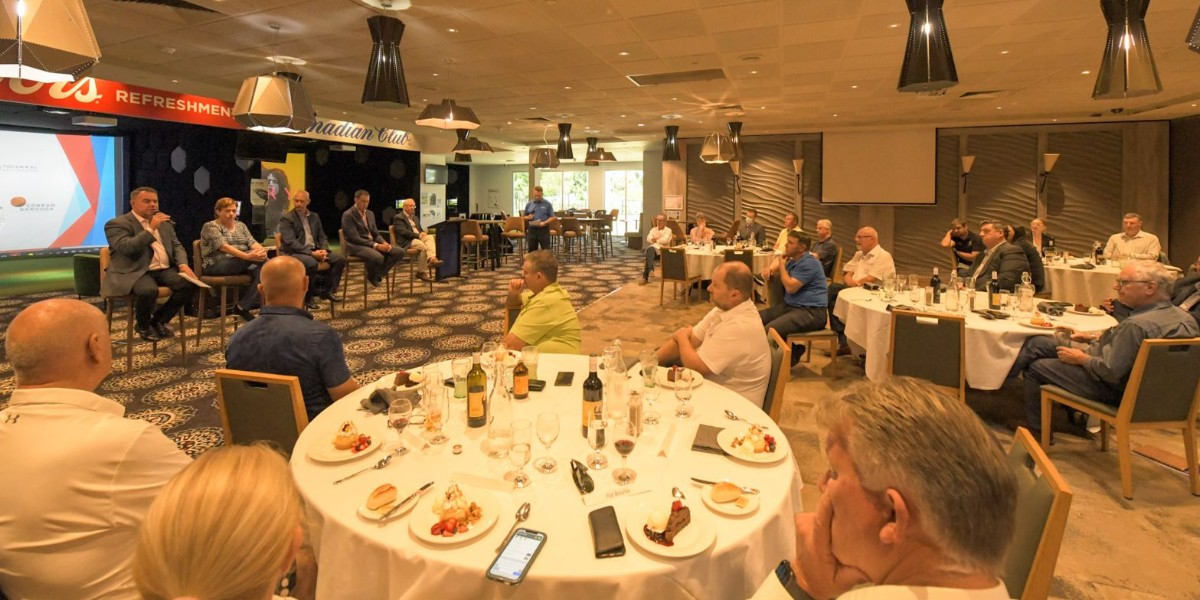 Round 1 of TPS Murray River teed off today, along with the Golf on the Murray Business Forum where our CEO Gavin Kirkman spoke with @GolfAust, the @WPGATour, the Golf Victoria Board and @GolfNSW to talk about the Murray region as one of the best golf destinations in the country.
