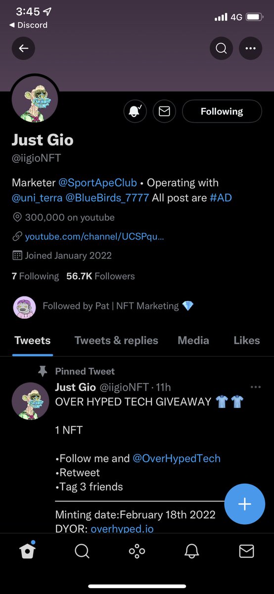 RaymondMurill13's tweet photo. @iigioNFT https://t.co/5Gwey1FIer