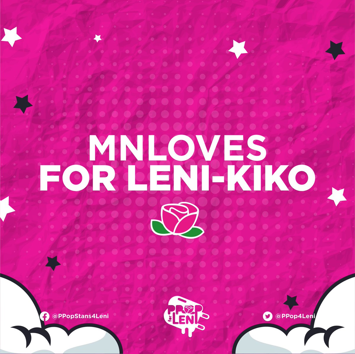 Nasaan na ang MNLoves FOR LENI-KIKO? 

Dahil kay VP Leni, aangat ang PPop industry. 

#MNLovesforLeni
#MNLovesforLeniKiko
#PPop4Leni
#KakamPpop
#KulayRosasAngBukas 
#LetLeniLead2022
#MNL48