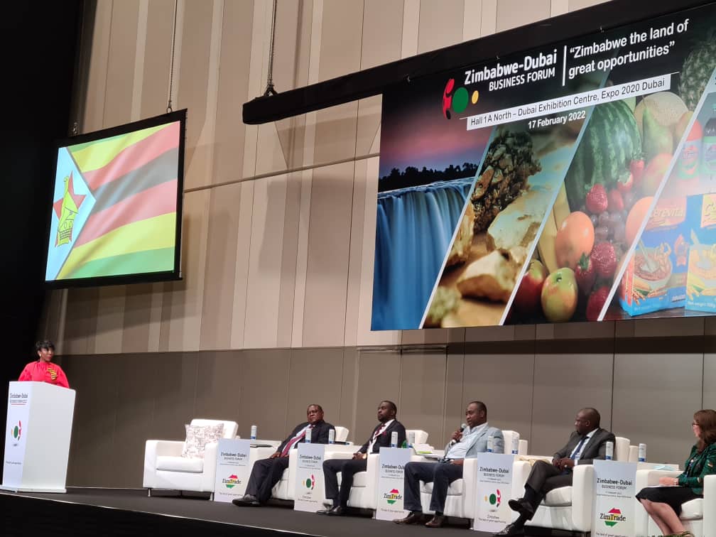 The Agricultural and Rural Development Authority is participating at the Zimbabwe-Dubai Business Forum. Key focus is on promoting investment in Agriculture.