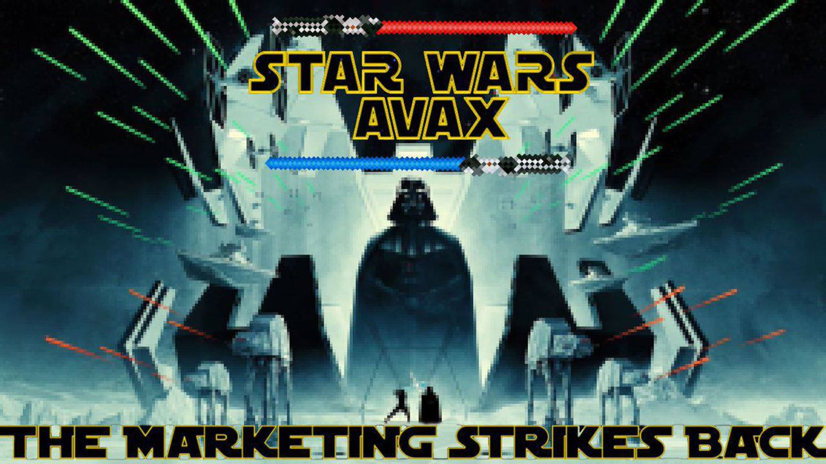 starwarsavax's tweet photo. With the launch of marketing
Special #GIVEAWAY💥

50 WL Spots (Shadow Squadron) 🚀

TO ENTER:

1️⃣ Like &amp; RT
2️⃣ Put one of our NFT https://t.co/nFx23VIDAh on your twitter profile picture

Winners will be announced in 48 hours

#PlayToEarn #P2E #AVAX #StarWarsAvax #AVAXNFT $FORCE https://t.co/AFpy2LsVN8