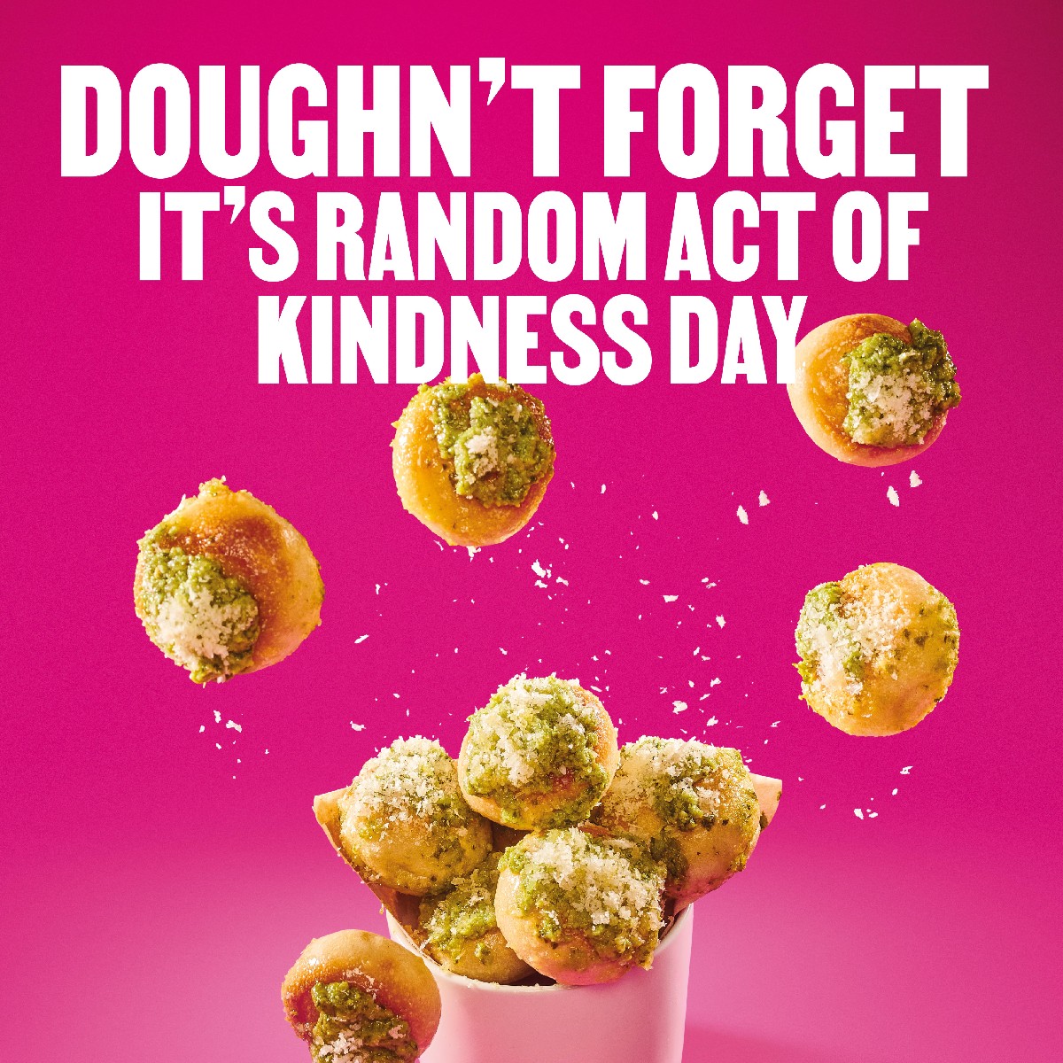 Milano_Ireland's tweet photo. Today is #RandomActOfKindnessDay! We all know the kindest thing you can do is share your Dough Balls 🤗
Reply below with a random act of kindness you've given or received this year so far, using #InKindnessWeCrust - and we'll choose our faves to 🍕 WIN 🍕 a €50 gift card. https://t.co/lUb55G5dgQ