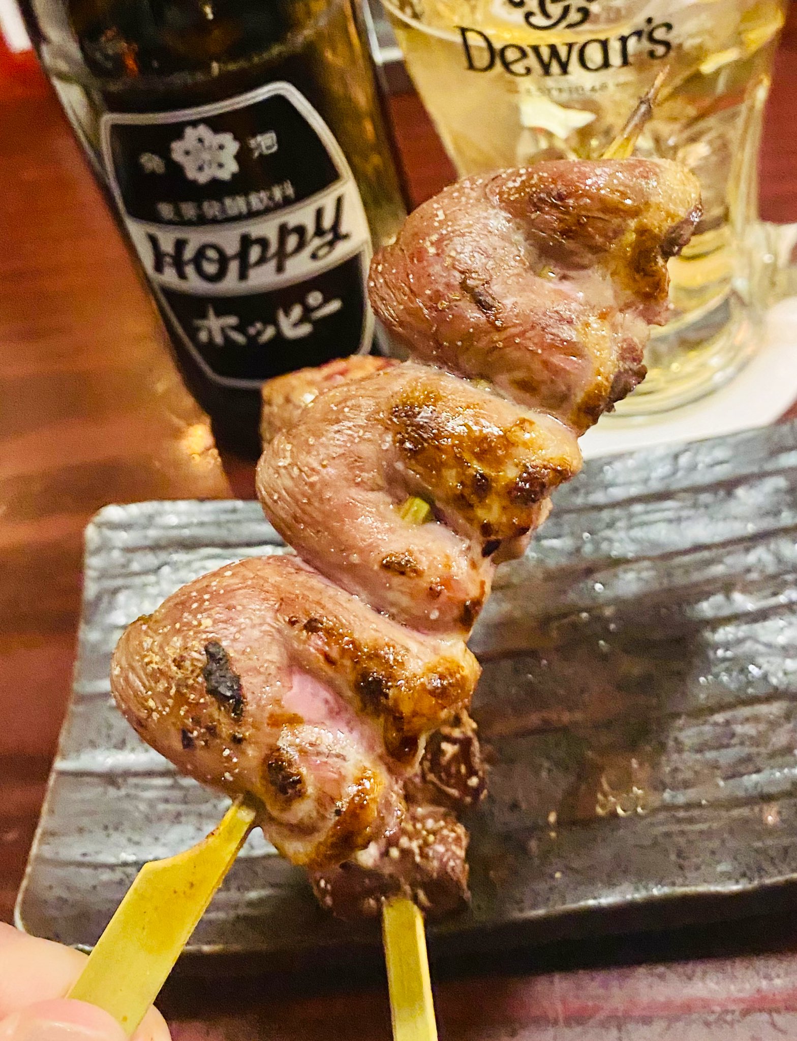 せんべろnet 鶏ハツが美味しいとテンションが上がって お酒も焼き鳥も注文しすぎてしまう T Co Jumdah7din Twitter