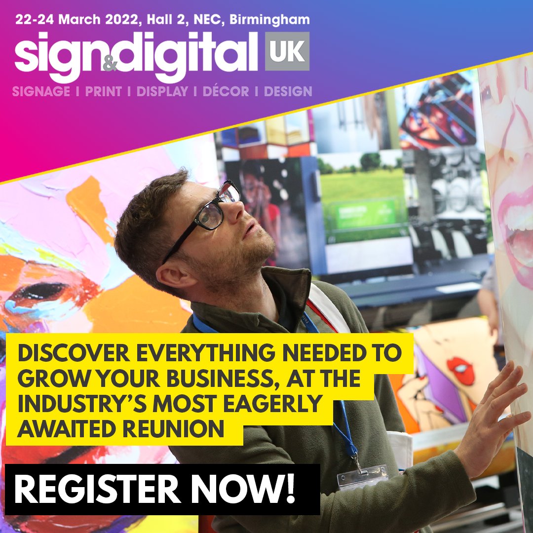 Signanddigital's tweet photo. #SDUK22 is returning after nearly three years! 🎉 Make sure you register today to get priority access to the product launches and exclusive offers only available at the show. It’s going to be unmissable! Register now: https://t.co/YtI4MKbkzZ. We can't wait to see you there! 👋 https://t.co/QVg5CIHyK8