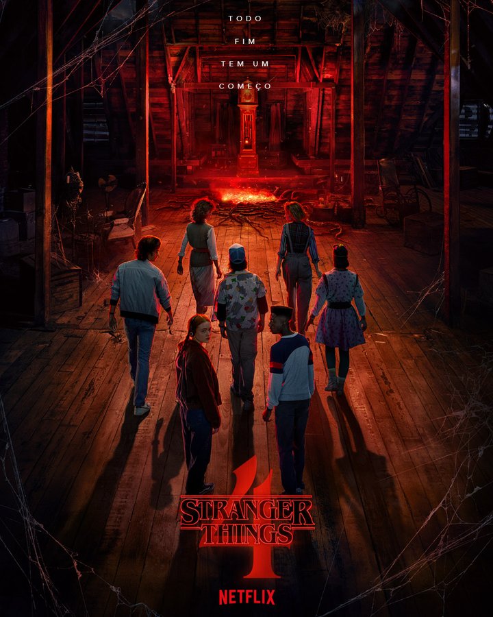 Stranger Things 4  Netflix revela pôster do Volume 2