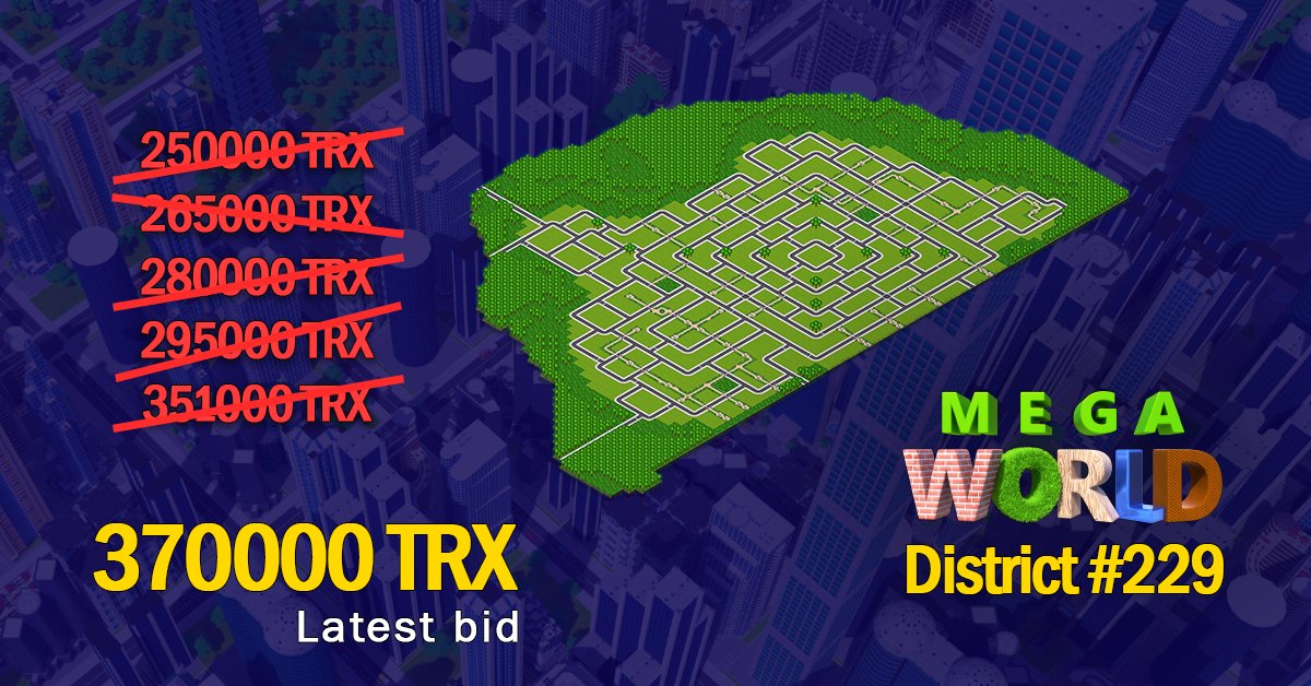 MegaCryptoPolis's tweet image. Everybody wants a piece of land in a metaverse. How about a whole district? 

Join the race to become the district  owner in the living decentralized city 🏙️
mcp3d.com/districts