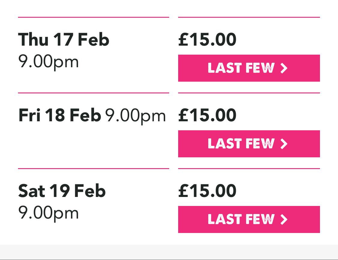 Still stuck in that rat? Don’t miss your last chance of getting out <a href="/sohotheatre/">Soho Theatre</a>! Tickets here: sohotheatre.com/shows/anna-hel…