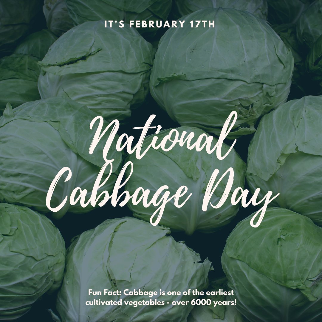 Today is National Cabbage Day! One way you can celebrate is by making fermented cabbage, or sauerkraut. Sauerkraut is a core part of Pennsylvania Dutch tradition, where it is eaten on New Year's Day for good luck. Try making it yourself with this recipe: rdar.li/QeVvVAe