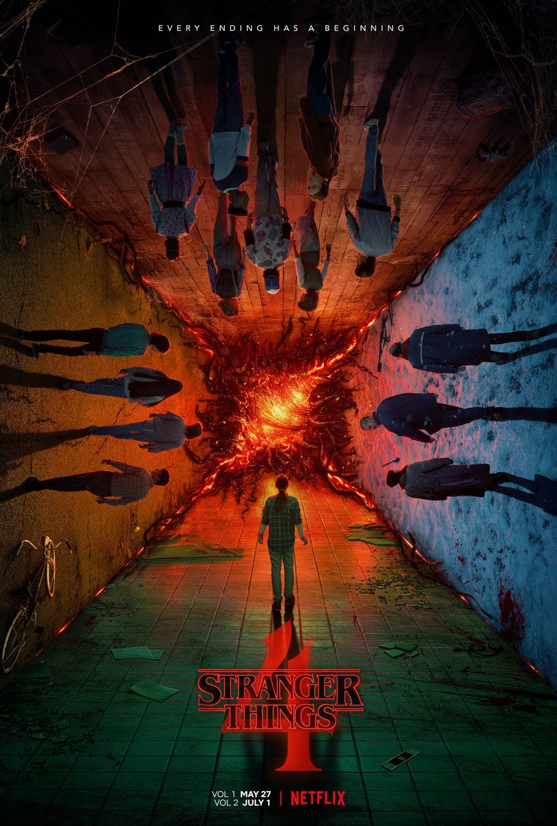 Stranger Things fans, at long last we can finally reveal when the new season will be premiering!! Stranger Things 4 is coming to you in two parts: Volume 1 premieres May 27 & Volume 2 quickly follows on July 1.