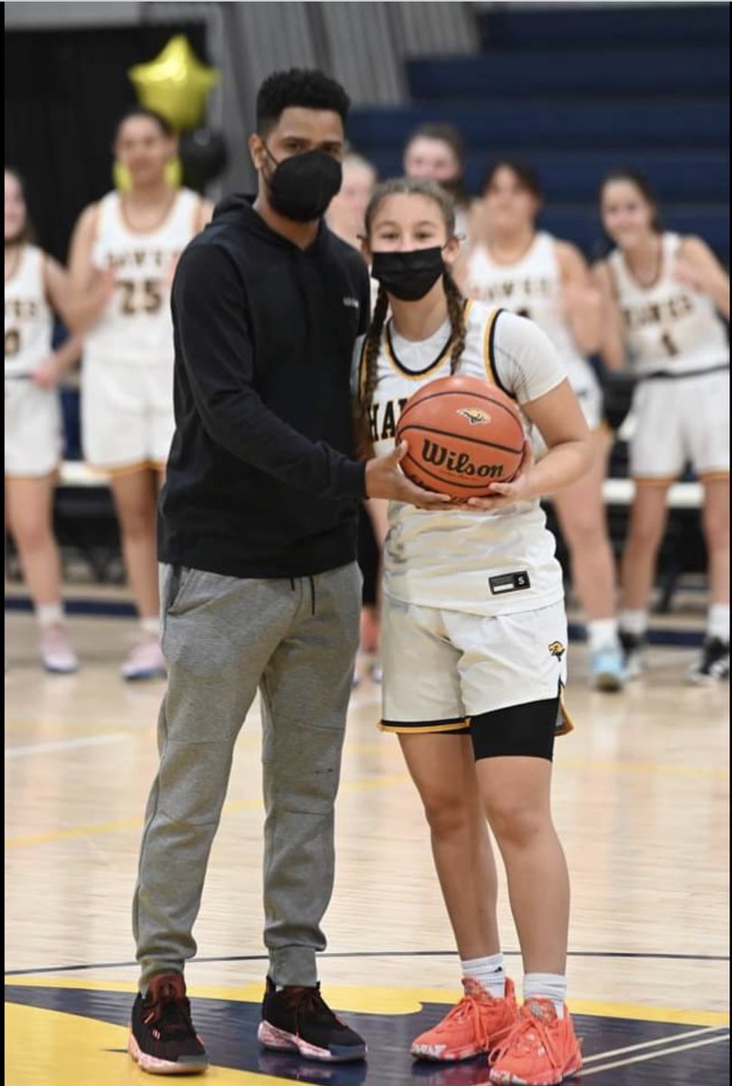 Congrats to junior PG, Elena Bertrand on surpassing 1,000 career points! <a href="/novahoopsCom/">Novahoops.com</a> <a href="/GO_VISAA/">VISAA</a> <a href="/Fauquiertimes/">Fauquier Times</a>