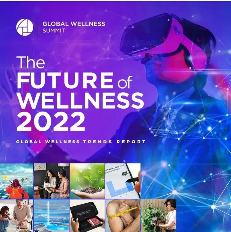 The <a href="/Global_GWS/">Global Wellness Summit</a> released its annual trends report ‘The Future of Wellness 2022’ 

bit.ly/3LxXkWe 

#spa #wellness #bienestar #wellnesscommunity #wellnessindustry #GWI #GWS #wellnesstrends #spatrends <a href="/Global_GWI/">Wellness Institute</a>

Read #SpaWellnessMexiCaribe
bit.ly/SWMC44