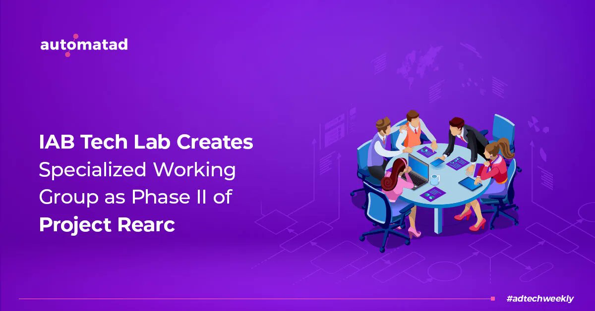 AutomatadX's tweet image. IABTechLab creates a specialized working group to standardize the deployment of privacy-enhancing technologies (PETs) like #ProjectRearc and make them interoperable.

Know more in our ‘Weekly Roundup’: buff.ly/3BhZwg2.

#adtech #programmatic