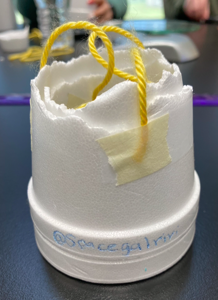 CastellaMs's tweet image. Today in @DrPangansclass we learned about space exploration, created a Robot End Effector, and created an Oreo display of the waxing and waning moon phases! #COEBlockA