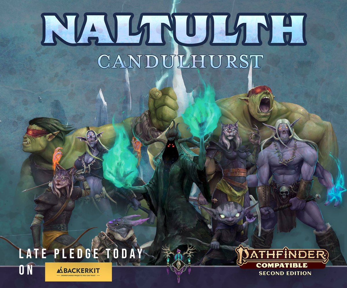 SmunchyGames's tweet image. Now is the time to check out the pre-order store for Naltulth: Candulhurst! Pre-orders close on April 11, 2022. naltulth-candulhurst.backerkit.com/hosted_preorde… #Pathfinder2E #TTRPGs #ttrpgsolidarity #ttrpg