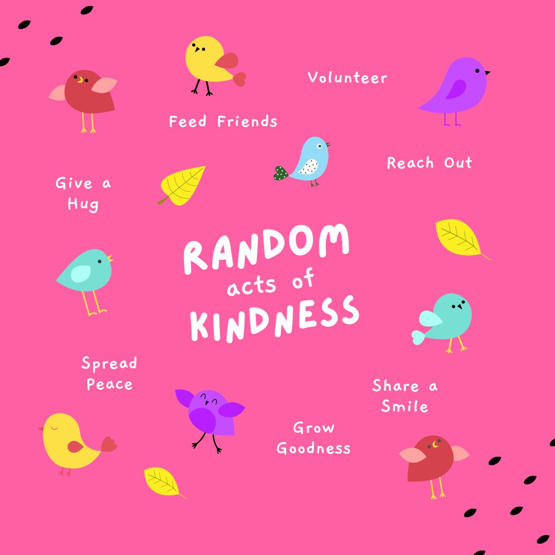 Today is Random Acts of Kindness Day!

The work to create a kinder world never ends. There’s no limit on the amount of goodness we can put into the world.

#MakeKindnesstheNorm #RAK2022