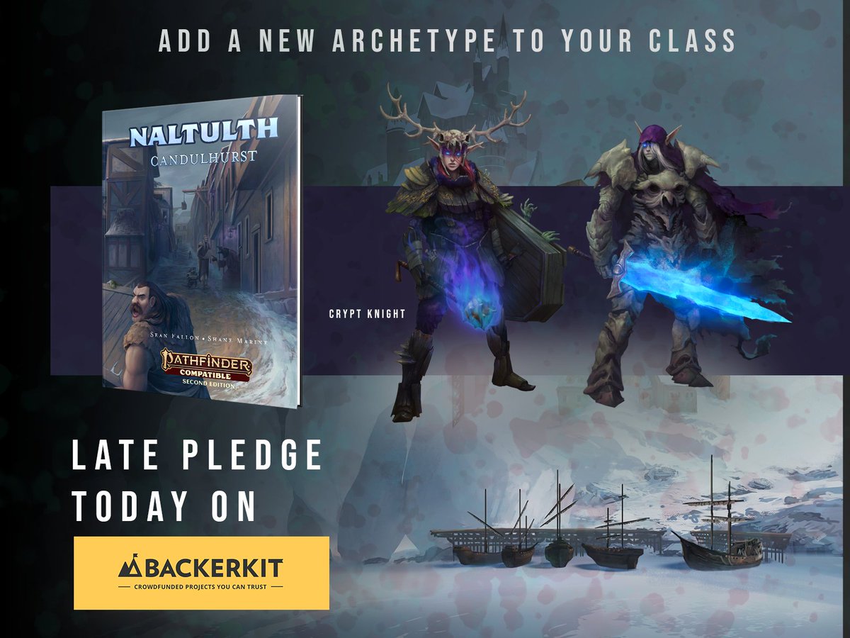 SmunchyGames's tweet image. Now is the time to check out the pre-order store for Naltulth: Candulhurst! Pre-orders close on April 11, 2022. naltulth-candulhurst.backerkit.com/hosted_preorde… #Pathfinder2E #TTRPGs #ttrpgsolidarity #ttrpg