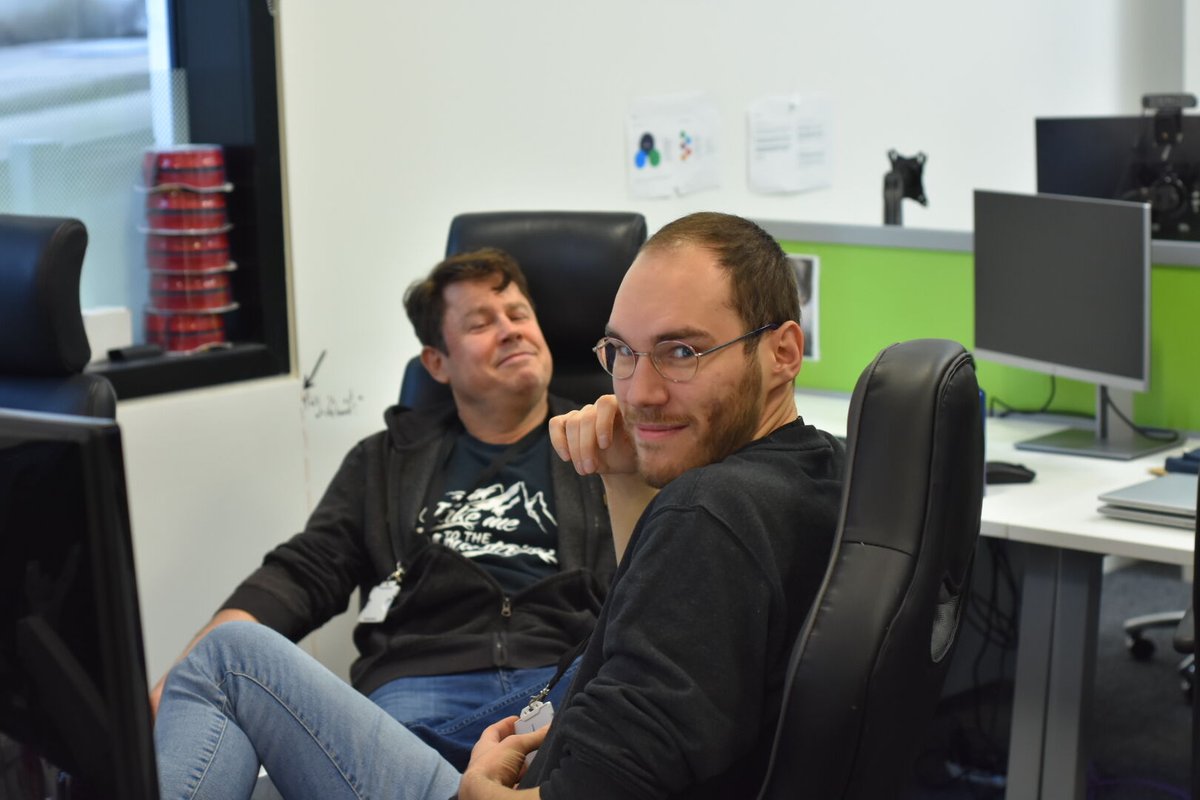 IGSfarm's tweet photo. Hacking for a sustainable future! 🌿👩‍💻 Today our #software team held a #hackathon at our Edinburgh office, exploring a range of projects from 3D visualisations of our Growth Towers, to playing with tweaks to the current UI and feature flagging. #verticalfarming https://t.co/DQOUbBgYFH
