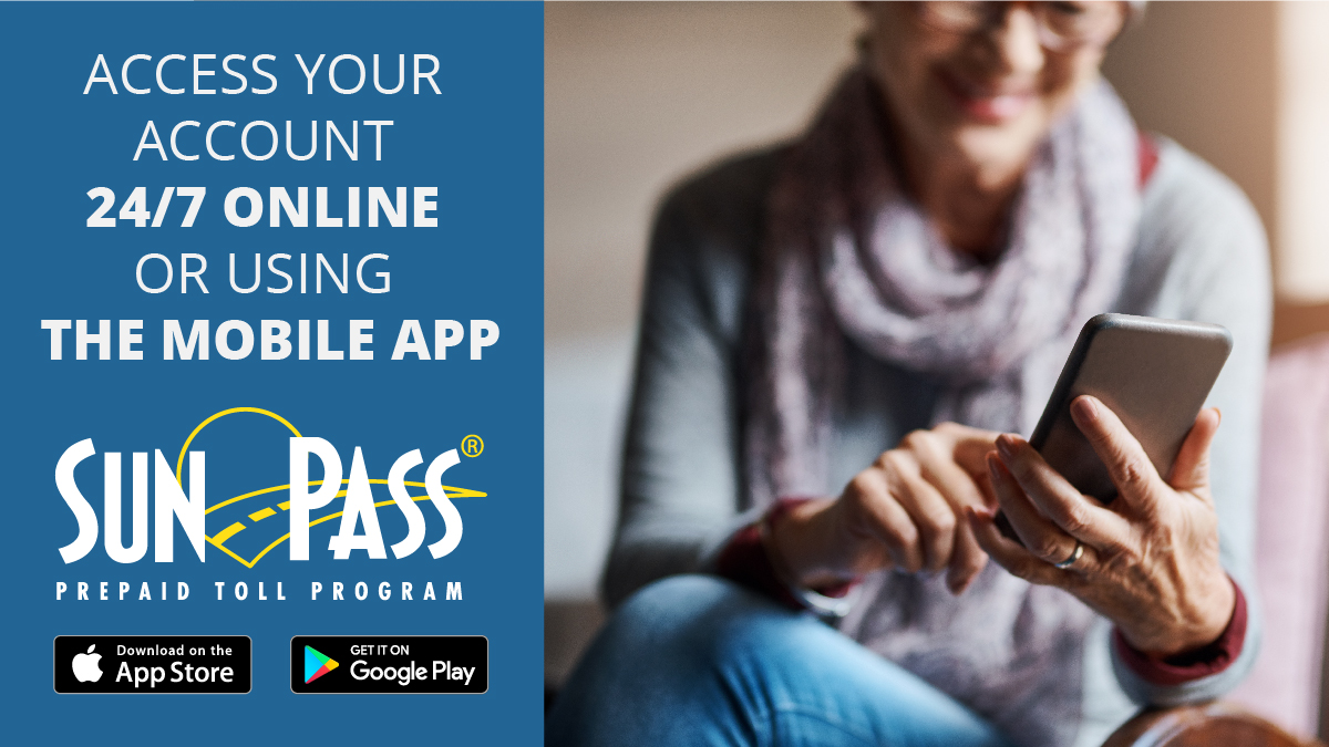 SunPass FDOT on Twitter "Did you know you can access your account to