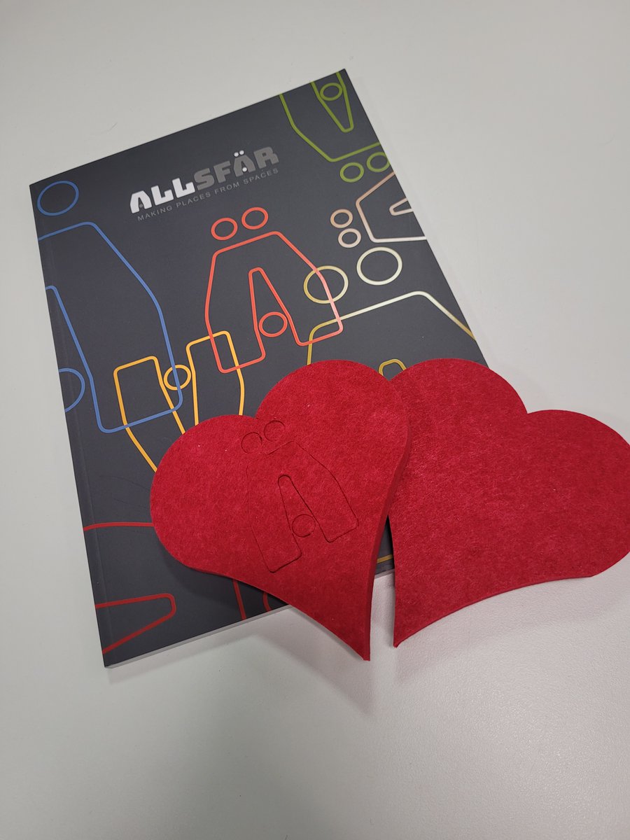 Thanks <a href="/allsfar/">AllSfär</a> for our lovely heart coasters!