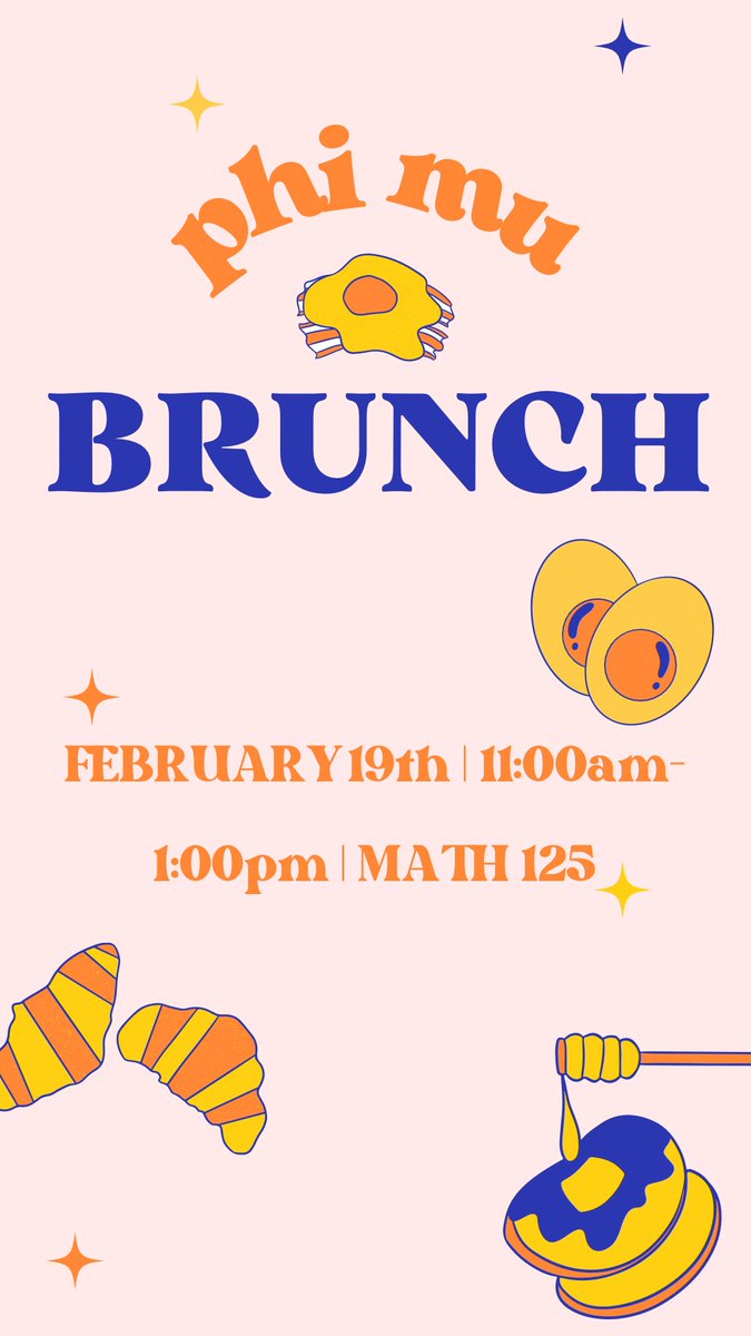 Don’t forget about out brunch coming up! We would love to see you there!