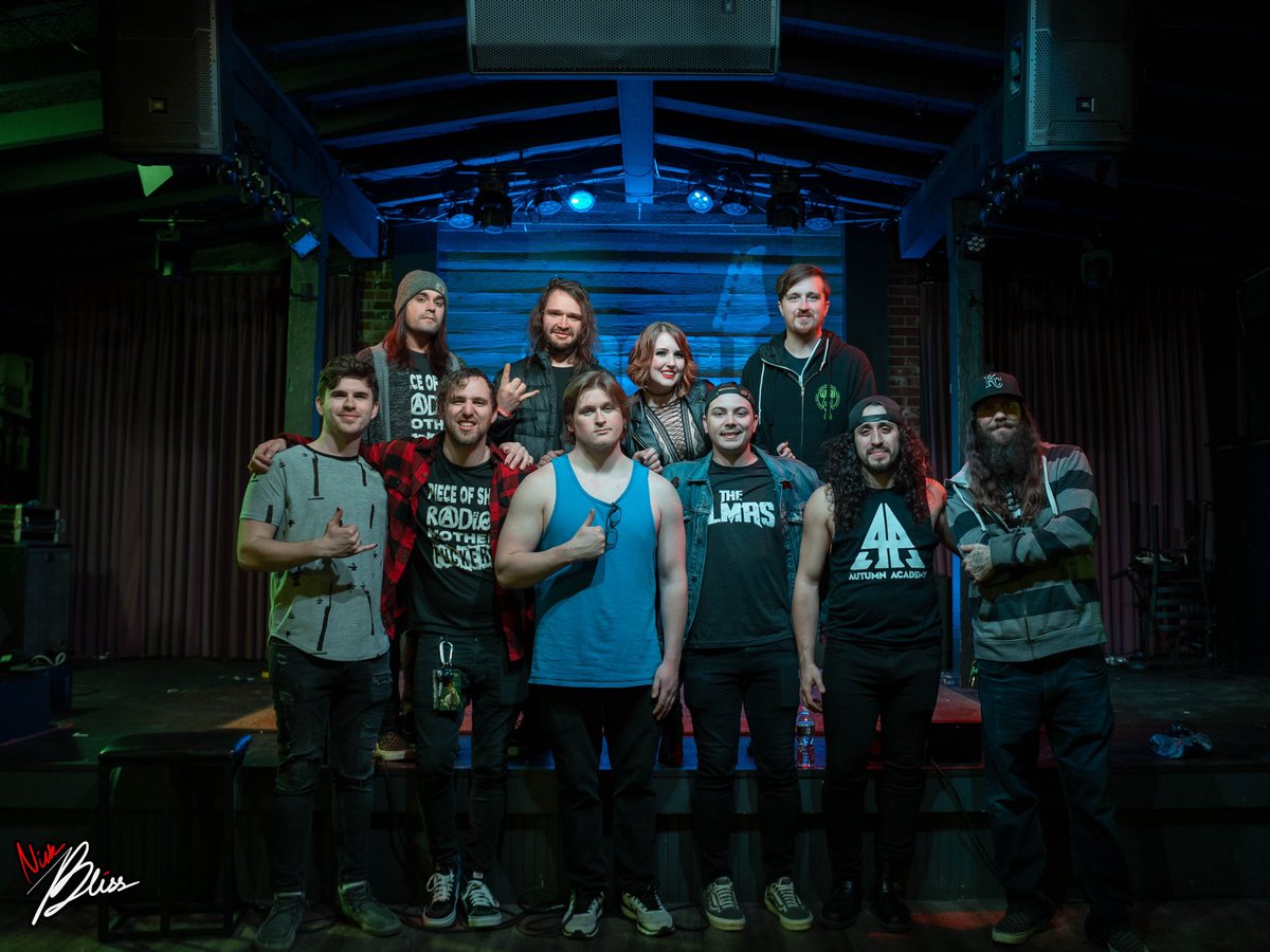 AlmasTheBand's tweet photo. Thank you so much for the overwhelming support last night - you know how to have a good time!
Thank You @AutumnAcademy, @_smileemptysoul &amp; crew for the amazing time on the road, &amp; being such wonderful people to tour with! Can’t wait for the mini #SwallowThePillTour reunion 4/28! https://t.co/c33P3sOwsT