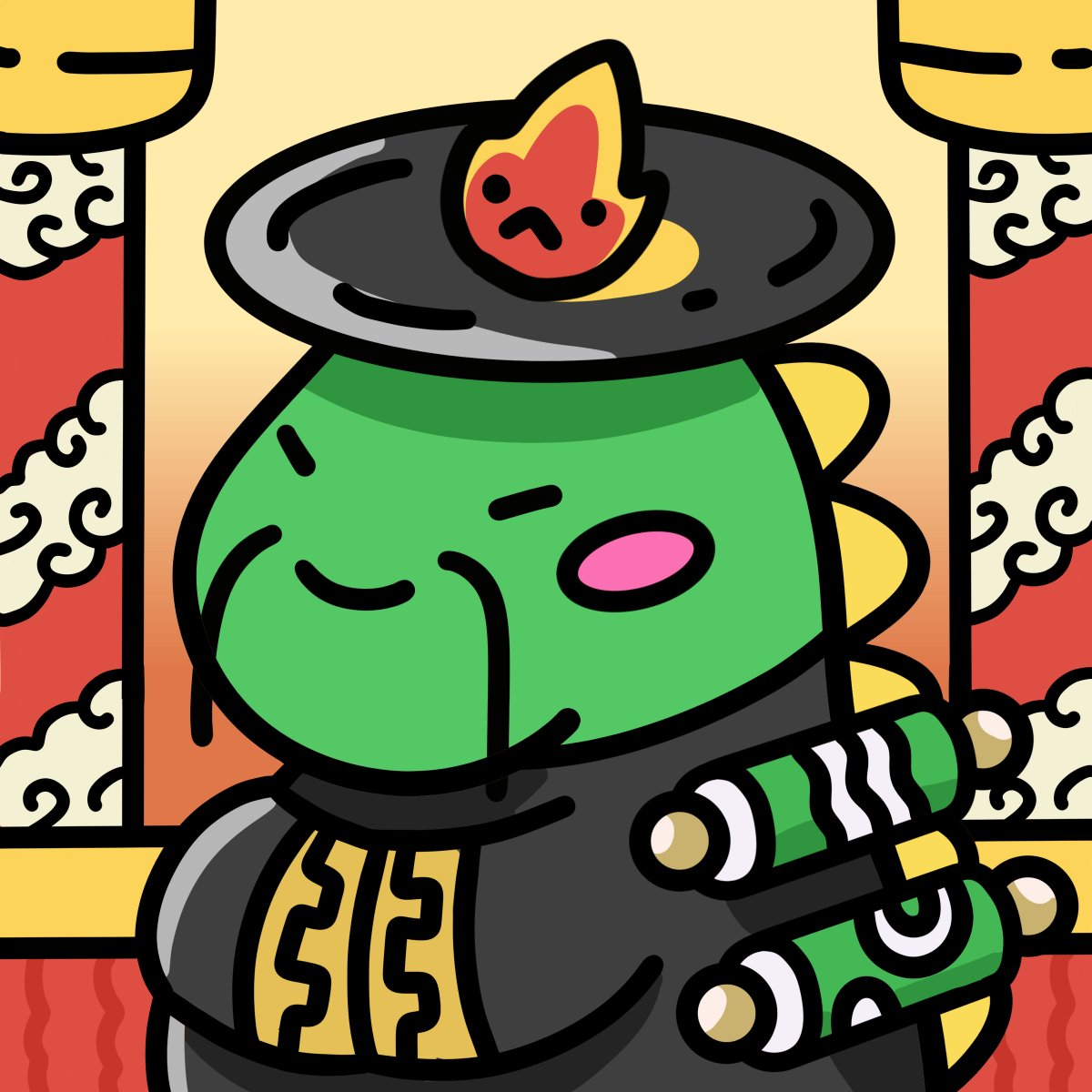 Dragon Warrior🤜💥🐉 #Crayzillas10K