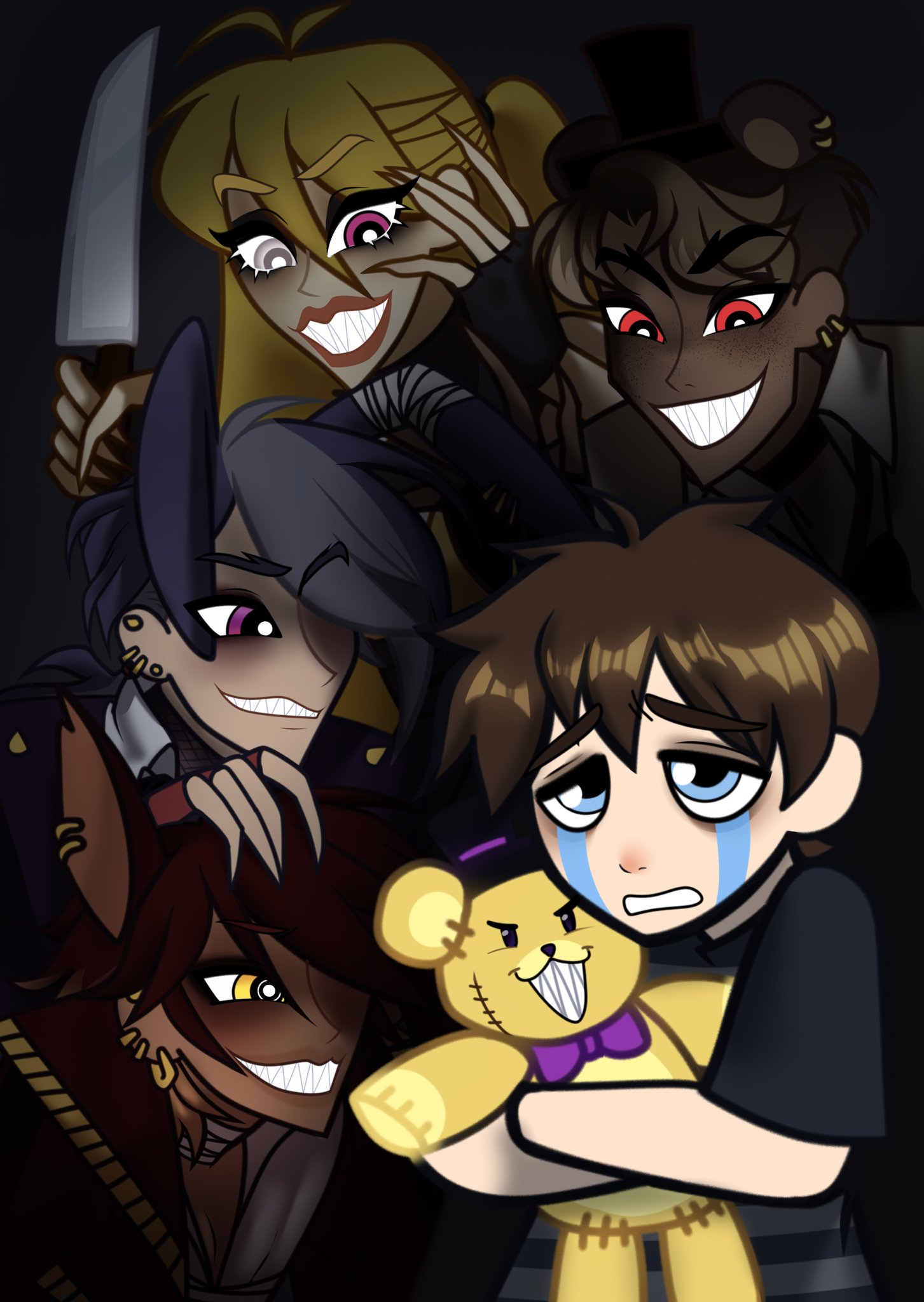 ⋆˚࿔ Nonaaaaa 𝜗𝜚🇺🇦 on X: Mommy...? Is that you..? fnaf fnaf4  t.coV8RJklCFqe  X