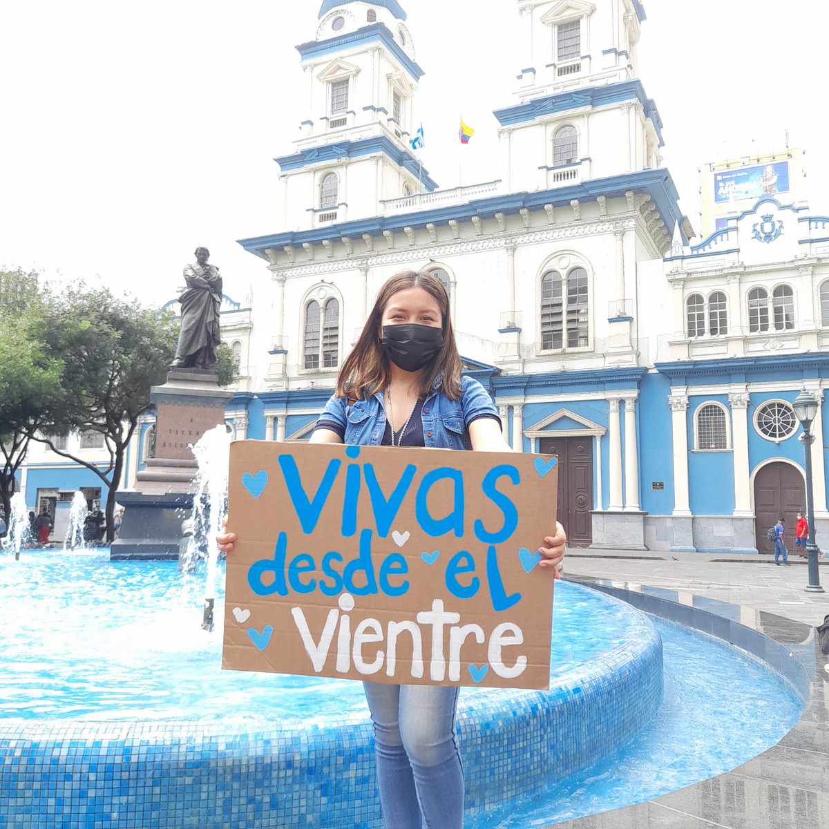 A las mujeres se las defiende y se las defiende desde el vientre 💙🤰🏿🤰🏻🤰🏼🤰🏽🤰🏾 #LeyAbortistaNO <a href="/AsambleaEcuador/">Asamblea Nacional</a> <a href="/MLAlcivar/">MaLourdes de Lasso</a>