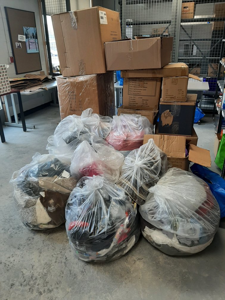 A HUGE thank you to Joel and Giant Tiger Whitby for these generous donations! We are so appreciative of the continued support! We can’t wait to see what’s inside 👀