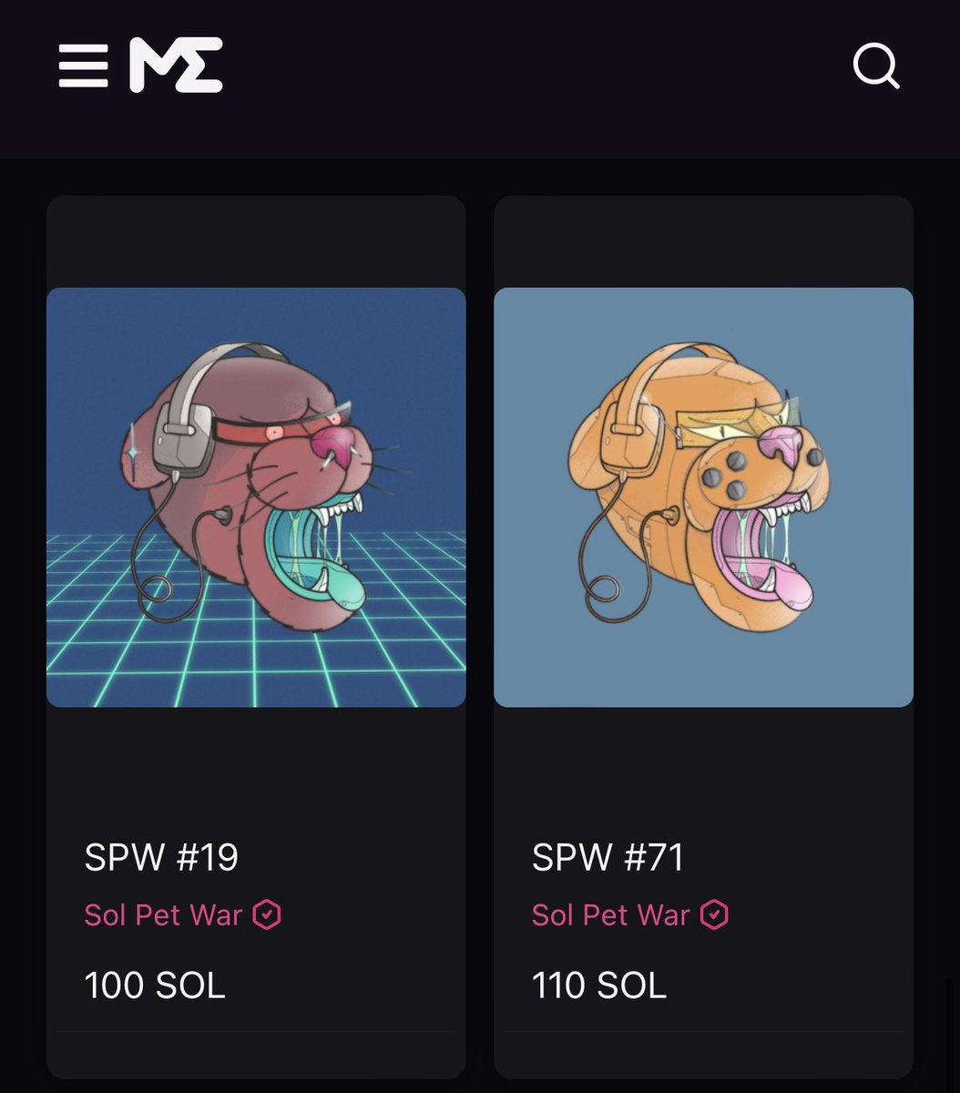 BlueSkyOrb's tweet photo. Day 1 Rug War let’s go #SolPetWar @SolanaJourney check out these beauty’s https://t.co/Gq0lq2O6pr