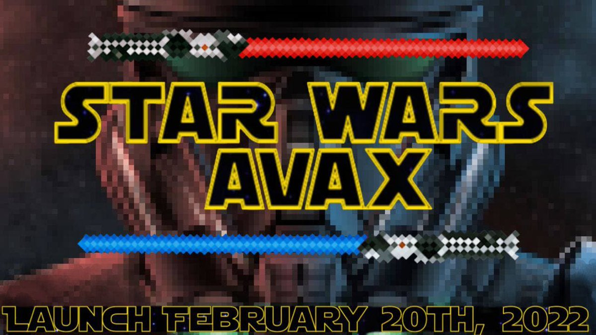 starwarsavax's tweet photo. OFFICIAL LAUNCH STAR WARS AVAX 

February 20th, 2022

KYC: @AssureDefi 
WL MINT:  3PM UTC
PUBLIC MINT: 4PM UTC
PRICE: 1 $AVAX
WEBSITE: https://t.co/T0pKBMC97U

Discord: https://t.co/SdwVVxVJ6p

#PlayToEarn #P2E #AVAX #StarWarsAvax #AVAXNFT $FORCE #LAUNCH #MINT https://t.co/dXZq4uV9HU