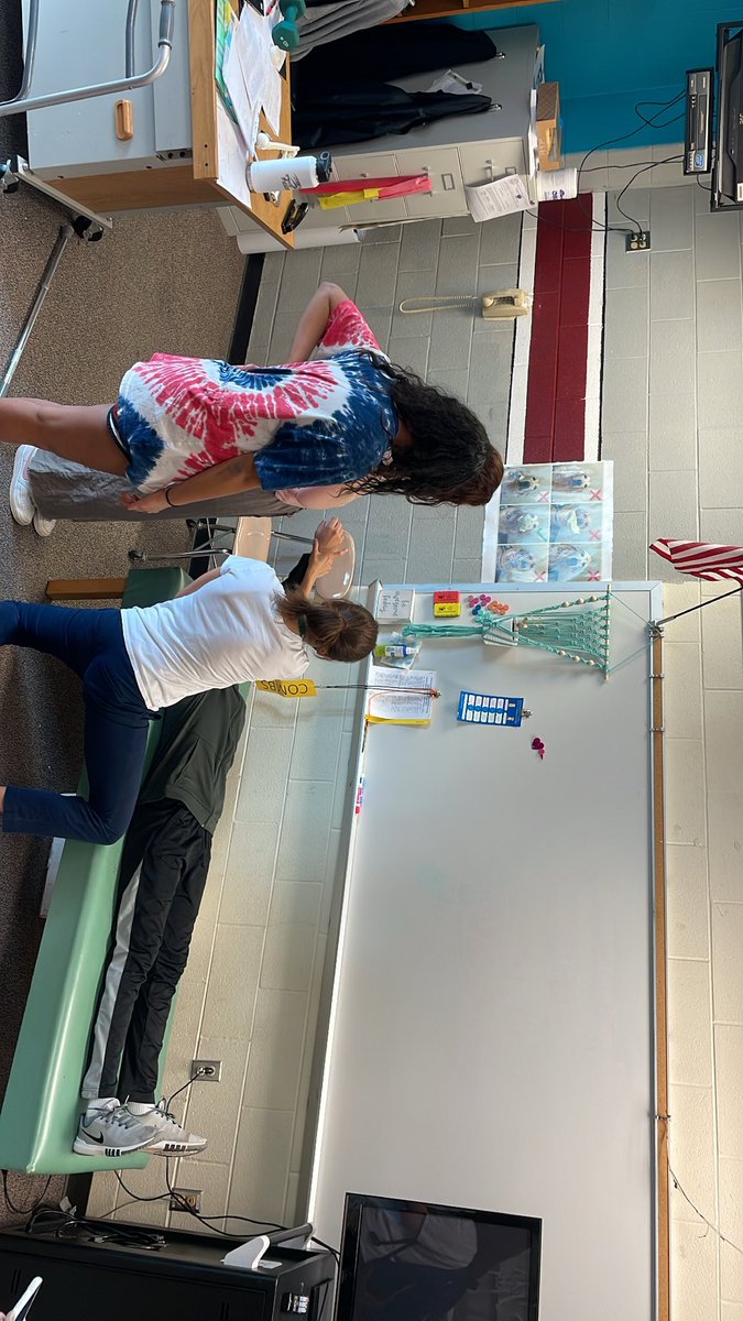 GHHOSA's tweet photo. CPR, First Aid and Physical Therapy students worked hard today during lunch! https://t.co/jUxhD8WHYq