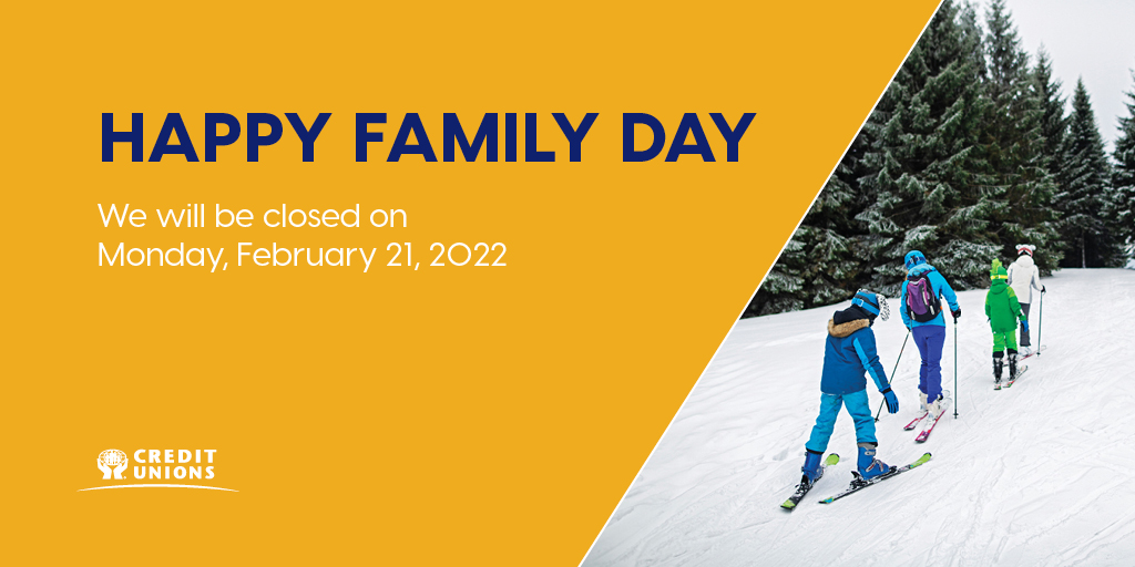 BeaubearCU's tweet photo. We will be closed on Monday, February 21st so our team can enjoy some well-deserved family time. 👨‍👩‍👧‍👦Beaubear Credit Union members have access to their accounts through online banking and our Mobile App. https://t.co/FSWeIcmhOX