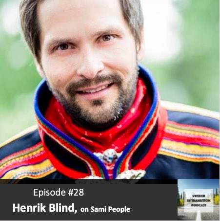 🎤  The Sámi, Europe’s only indigenous people, have suffered from a long colonial history &amp; are today facing numerous threats: land disputes with mining &amp; forestry industries and climate change. Very privileged to meet Henrik Blind, Sámi and also group leader for the Green Party
