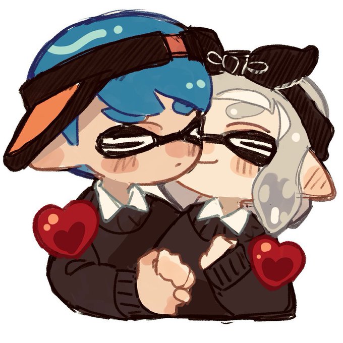 イカップル描くのはおまかせください 