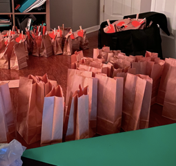 BISCharlotte's tweet image. This Valentine’s Day, two Year 13 students played philanthropist cupid in the name of their CAS project!
They sold anonymous, or not, Valentines that they hand delivered to students and teachers while raising donations for ‘Block Love Charlotte.’