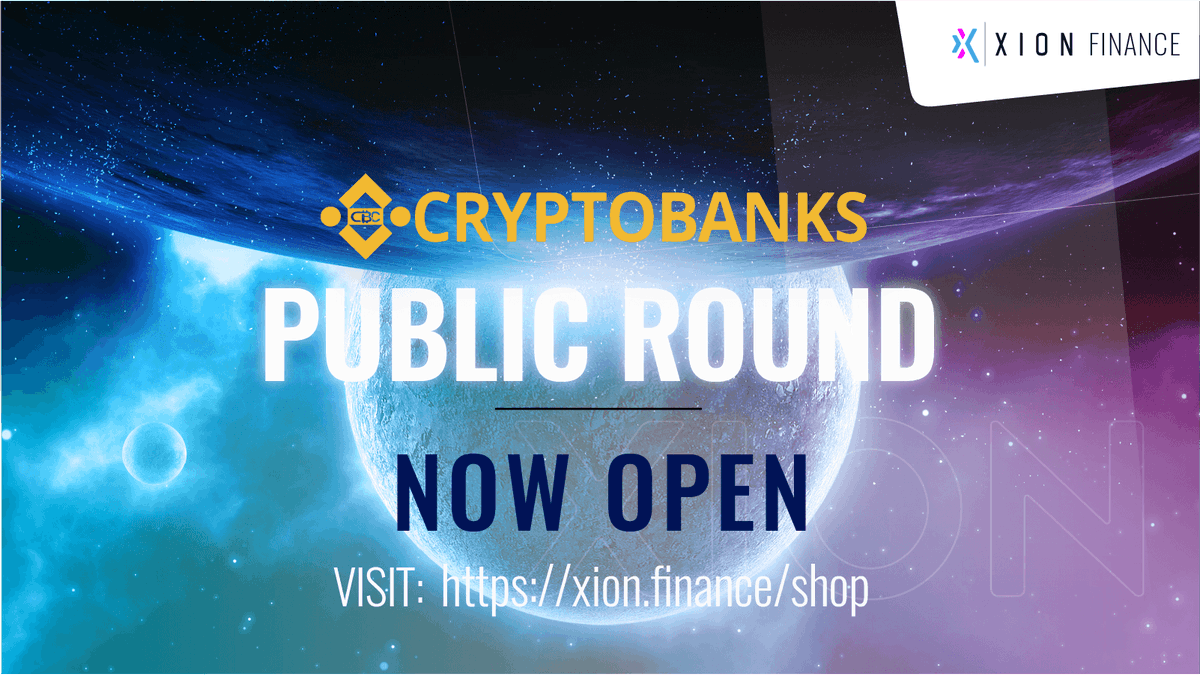 Cryptobanks9's tweet photo. The @Cryptobanks9 #IDO #Public Round Now LIVE🚀

Anyone and everyone can join!

Choose any #Level and participate with up to 9 different cryptos!

Go here👉 https://t.co/eJHx1rugt4

Don't miss out!!! 

Go Go Go📢

$CBC $XGT #XionPad https://t.co/bGRjWkSJW2 https://t.co/3syDuK7TNu