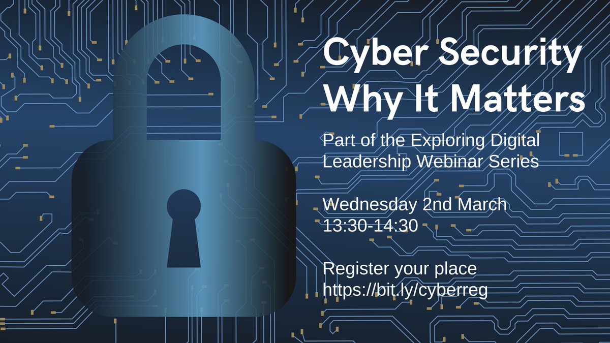 nes_dlp's tweet photo. Don't forget to sign up! https://t.co/04gjhN8Ien
You can catch the recording of our first webinar here https://t.co/AJ746KunZF
@Bairdp @PamDimbers @EmmaScatterty @scottybarnetto #cyberweek22 #cybersecurity https://t.co/E9MKZkn8Yu