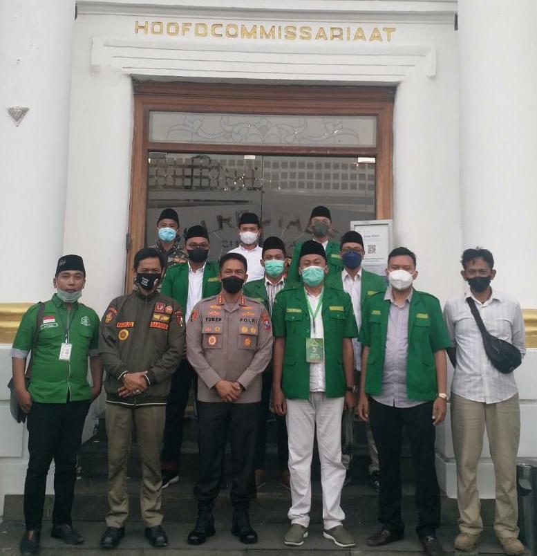 Alhamdulillah berjalan lancara acara Audiensi PC GP Ansor Kota Surabaya dengan Polrestabes Kota Surabaya