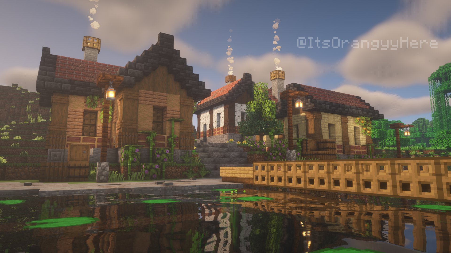 Minecraft How to Build a Medieval Fantasy House 02