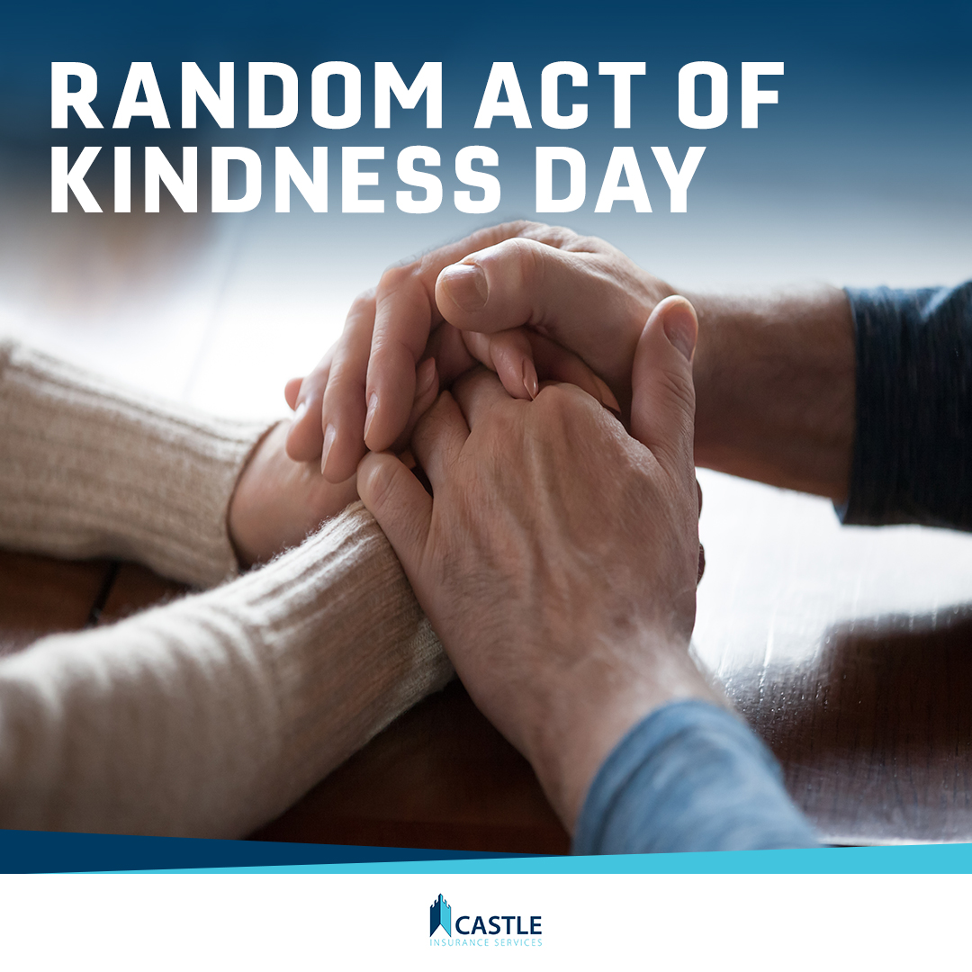 CastleInsurance's tweet image. Happy Random Act of Kindness Day! ❤️
Put a smile on someone's face today through small gestures! Being kind costs nothing.