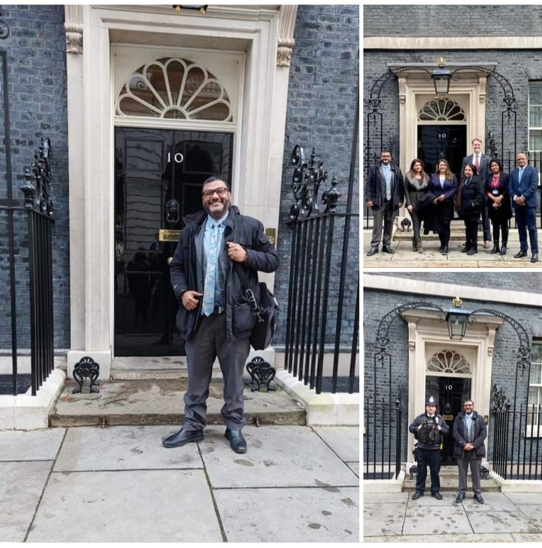 BazilSolomon's tweet photo. At No.10 Downing Street @10DowningStreet the British Prime Minister's Office in London UK.
With #TeamCFONHS discussing disparities & outcomes in HealthCare. Working on levelling up, strengthening families. Topics from residents concern integrated health with better digital data, https://t.co/I1QoiAAuba