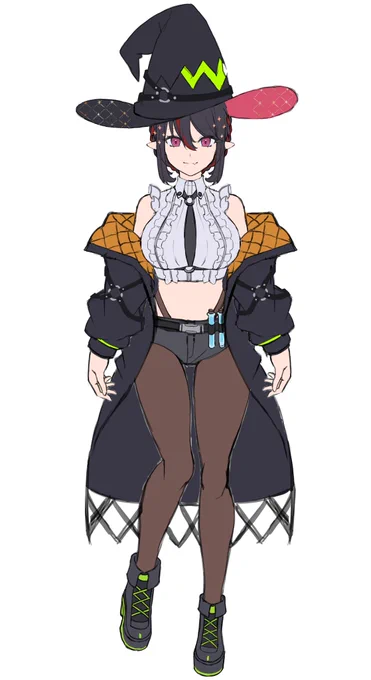 立ち絵を描くわよ 